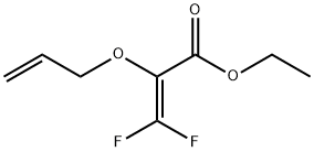 2-Propenoic acid, 3,3-difluoro-2-(2-propen-1-yloxy)-, ethyl ester 구조식 이미지