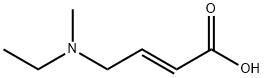 (E)-4-(Ethyl(methyl)amino)but-2-enoic acid Structure