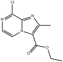 Ethyl 8-chloro-2-methylimidazo[1,2-a]pyrazine-3-carboxylate Structure