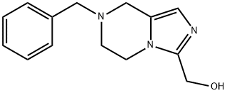 Imidazo[1,5-a]pyrazine-3-methanol, 5,6,7,8-tetrahydro-7-(phenylmethyl)- Structure