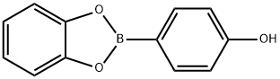 Phenol, 4-(1,3,2-benzodioxaborol-2-yl)- Structure