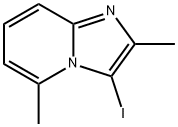 Imidazo[1,2-a]pyridine, 3-iodo-2,5-dimethyl- 구조식 이미지