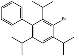 1,1'-Biphenyl, 3-bromo-2,4,6-tris(1-methylethyl)- Structure