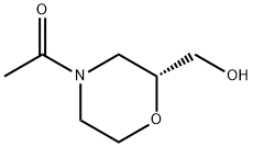 Ethanone, 1-[(2R)-2-(hydroxymethyl)-4-morpholinyl]- 구조식 이미지