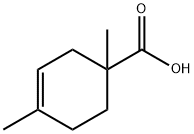 3-Cyclohexene-1-carboxylic acid, 1,4-dimethyl- Structure