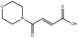 2-Butenoic acid, 4-(4-morpholinyl)-4-oxo-, (E)- (9CI) Structure