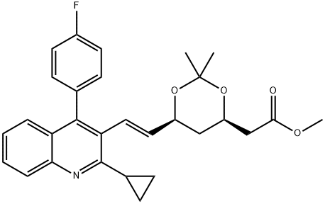 Pitavastatin Impurity 74 Structure