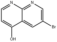 6-Bromo-1,8-naphthyridin-4-ol 구조식 이미지