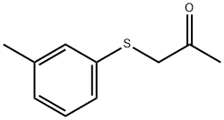 2-Propanone, 1-[(3-methylphenyl)thio]- Structure