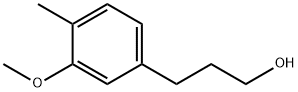 Benzenepropanol, 3-methoxy-4-methyl- 구조식 이미지