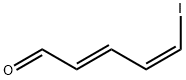 2,4-Pentadienal, 5-iodo-, (2E,4Z)- Structure