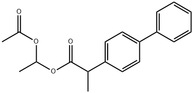 Desfluoro flurbiprofen axetil 구조식 이미지