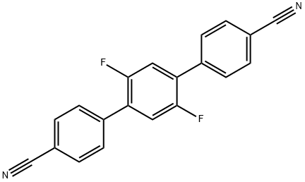 2',5'-difluoro-[1,1':4',1"-terphenyl]-4,4"-dicarbonitrile 구조식 이미지