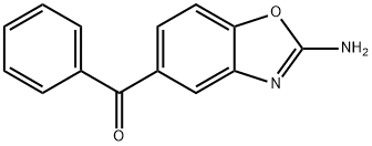 Methanone, (2-amino-5-benzoxazolyl)phenyl- Structure