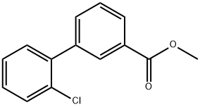 [1,1'-Biphenyl]-3-carboxylic acid, 2'-chloro-, methyl ester Structure