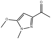 Ethanone, 1-(5-methoxy-1-methyl-1H-pyrazol-3-yl)- Structure