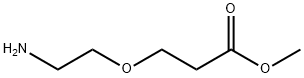 Propanoic acid, 3-(2-aminoethoxy)-, methyl ester Structure