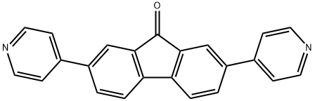 9H-Fluoren-9-one, 2,7-di-4-pyridinyl- Structure