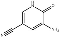5-Amino-6-hydroxy-nicotinonitrile 구조식 이미지