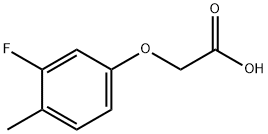 Acetic acid, 2-(3-fluoro-4-methylphenoxy)- Structure