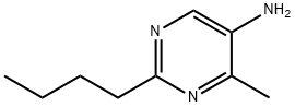 5-Pyrimidinamine, 2-butyl-4-methyl- Structure