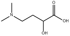 Butanoic acid, 4-(dimethylamino)-2-hydroxy- Structure