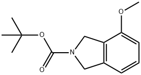 2H-Isoindole-2-carboxylic acid, 1,3-dihydro-4-methoxy-, 1,1-dimethylethyl ester Structure