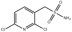 3-Pyridinemethanesulfonamide, 2,6-dichloro- 구조식 이미지