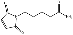 1H-Pyrrole-1-pentanamide, 2,5-dihydro-2,5-dioxo 구조식 이미지