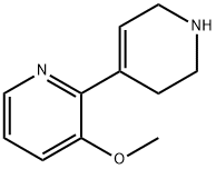 2,4′-Bipyridine, 1′,2′,3′,6′-tetrahydro-3-methoxy- Structure