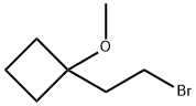 1-(2-bromoethyl)-1-methoxycyclobutane Structure
