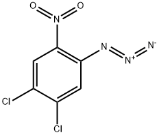 1-azido-4,5-dichloro-2-nitrobenzene Structure