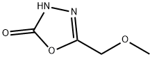 5-(methoxymethyl)-2,3-dihydro-1,3,4-oxadiazol-2-one Structure