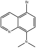 5-Bromo-N,N-dimethyl-8-quinolinamine Structure