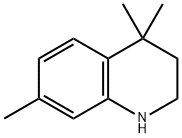 Quinoline, 1,2,3,4-tetrahydro-4,4,7-trimethyl- Structure