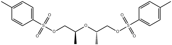 1-Propanol, 2,2'-oxybis-, bis(4-methylbenzenesulfonate), (2S,2'S)- (9CI) 구조식 이미지
