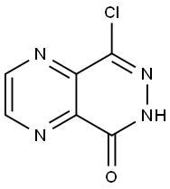 Pyrazino[2,3-d]pyridazin-5(6H)-one, 8-chloro- Structure