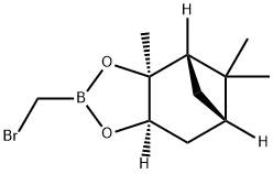 (+)-Pinanediol bromomethaneboronate Structure