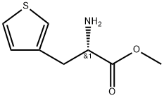 METHYL(2S)-2-AMINO-3-(THIOPHEN-3-YL)PROPANOATE Structure