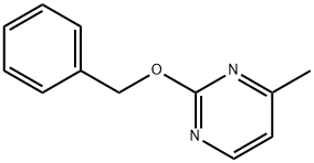 2-(Benzyloxy)-4-methylpyrimidine Structure