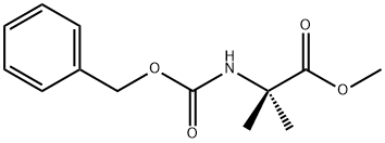 Methyl 2-(benzyloxycarbonylamino)-2-methylpropanoate Structure