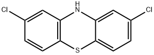 10H-Phenothiazine, 2,8-dichloro- 구조식 이미지