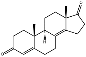 Androsta-4,8(14)-diene-3,17-dione 구조식 이미지