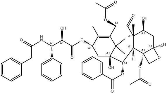 NITINE(BENZYL ANALOG OF TAXOL)(P) Structure
