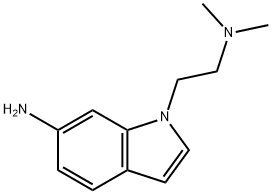 1-[2-(dimethylamino)ethyl]-1H-indol-6-amine Structure