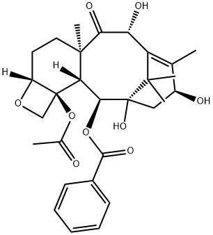 7-deoxy-10-deacetylbaccatin III Structure