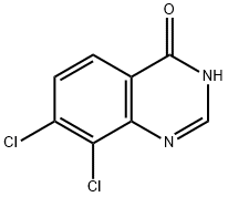 4(3H)-Quinazolinone, 7,8-dichloro- Structure