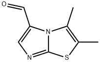 Imidazo[2,1-b]thiazole-5-carboxaldehyde, 2,3-dimethyl- Structure