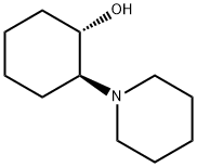 Cyclohexanol, 2-(1-piperidinyl)-, (1S,2S)- Structure