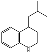 Quinoline, 1,2,3,4-tetrahydro-4-(2-methylpropyl)- Structure